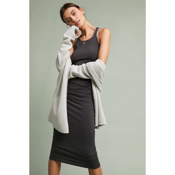 Michael Stars Dresses & Skirts - NWOT Anthro ⭐️ Michael Stars Ruched Midi Dress